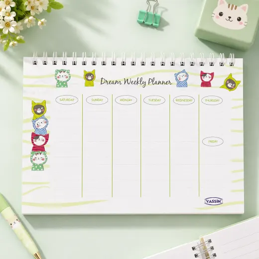 بلانر أسبوعى سلك Dream Weekly Planner